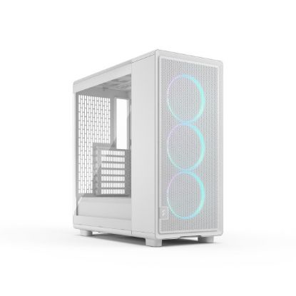 Slika Fractal Epoch White TG RGB Clear tint