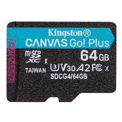 Slika Secure Digital card Micro  64 GB Kingston Canvas Go! Plus, SDCG4/64GBSP