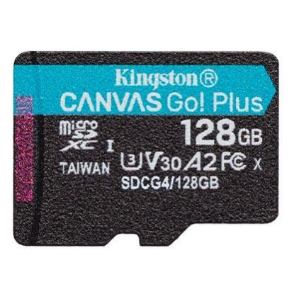 Slika Secure Digital card Micro 128 GB Kingston Canvas Go! Plus, SDCG4/128GBSP