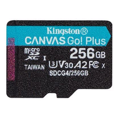 Slika Secure Digital card Micro 256 GB Kingston Canvas Go! Plus, SDCG4/256GBSP
