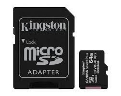 Slika Secure Digital card  Micro  64 GB Kingston Canvas Select Plus, SDCS3/64GB