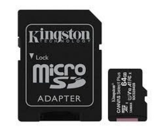 Slika Secure Digital card Micro  64 GB Kingston Canvas Select Plus, SDCS3/64GB
