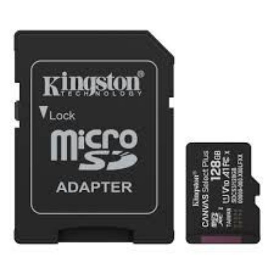 Slika Secure Digital card Micro 128 GB Kingston Canvas Select Plus, SDCS3/128GB