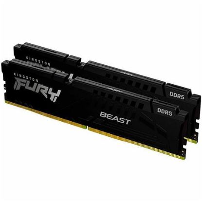 Slika DIMM DDR5  8 GB x2 Kit 6000 MHz Kingston FURY Black EXPO, KF560C36BBEK2-16