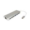 Slika Roline USB-C docking station, 4K HDMI, 2x USB 3.0/3.2 Gen 1, 1×SD/TF, 1x USB-C power, 1x G-LAN
