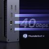 Slika UGREEN Revodok Max 13u1, DisplayPort, Thunderbolt 4, USB-C, RJ45, čitač kartica TF/SD, 3.5mm