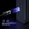 Slika UGREEN Revodok Max 13u1, DisplayPort, Thunderbolt 4, USB-C, RJ45, čitač kartica TF/SD, 3.5mm