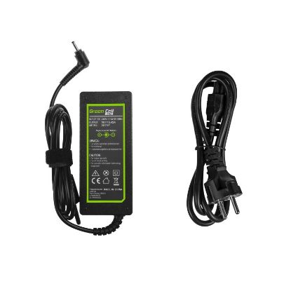 Slika Green Cell (AD73P) AC adapter 65W, 19V/3.42A, 3.0mm-1.1mm