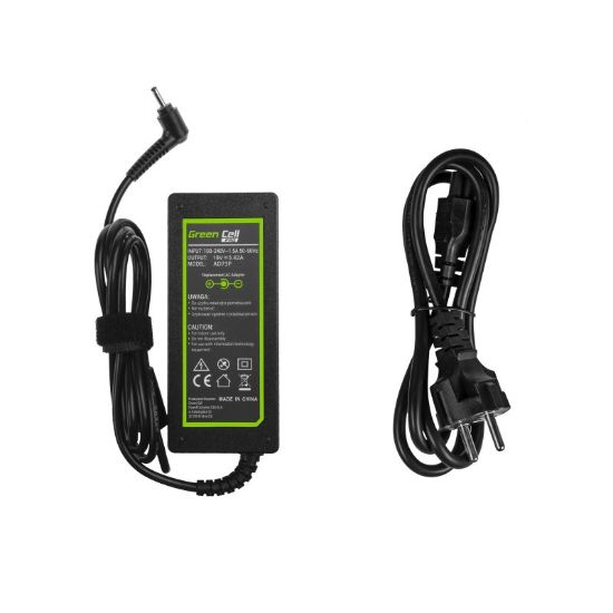Slika Green Cell (AD73P) AC adapter 65W, 19V/3.42A, 3.0mm-1.1mm