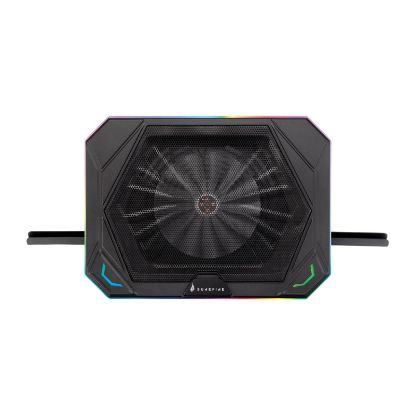 Slika SureFire Bora X1 Gaming podloga za hlađenje prijenosnika do 17", USB, RGB LED