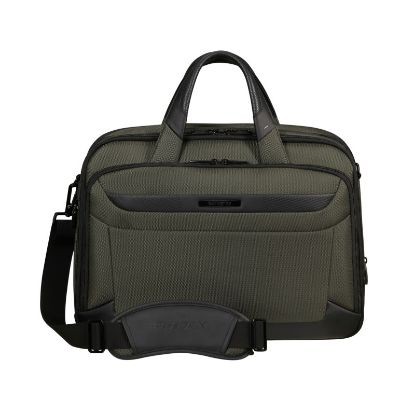 Slika Samsonite torba Pro-DLX 6 za prijenosnike do 15.6", + 10,5" tablet, 16 / 23 L, zelena