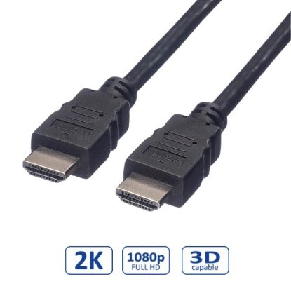 Slika HDMI kabel HDMI M - HDMI M  20 m Roline kabel sa mrežom