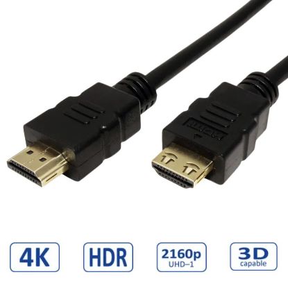Slika HDMI kabel HDMI M - HDMI M  10 m Roline VALUE UltraHD HDMI kabel sa mrežom