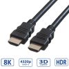 Slika HDMI kabel HDMI M - HDMI M   1 m Roline VALUE Ultra HD 8K sa mrežom
