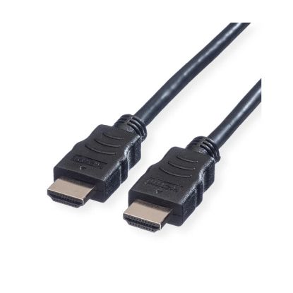 Slika HDMI kabel HDMI M - HDMI M  10 m Roline VALUE sa mrežom, crni