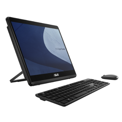 Slika ASUS ExpertCenter E1 AiO E1600 N4500, 8GB, 256GB, 15,6" Touch, noOS/, crni, E1600WKAT-WB11B4