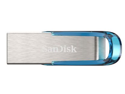 Slika USB 3.0 Flash Memory Drive 128GB SanDisk Ultra Flair, Blue