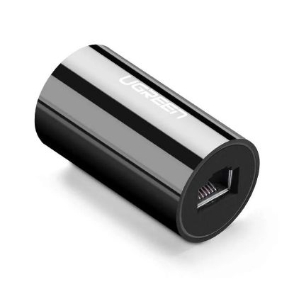 Slika UGREEN zaštitni adapter protiv udara groma, RJ45, crni