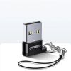 Slika USB 3.0 TIP A-C M/F adapter UGREEN, crni