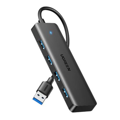 Slika USB Hub 3.0 4-port UGREEN USB-C, sivi
