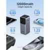 Slika Power Bank UGREEN Nexode 12.000mAh, 100W brzo punjenje, sivi