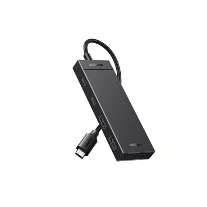 Slika USB Hub 4-port UGREEN USB-C na 2xUSB-A 3.2, 2xUSB-C 3.2, crni
