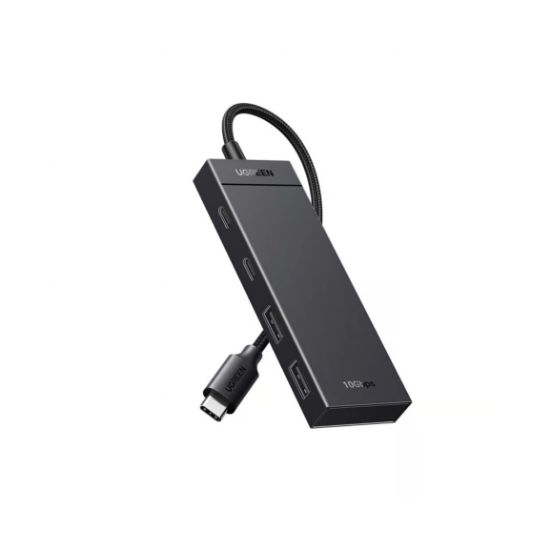 Slika USB Hub 4-port UGREEN USB-C na 2xUSB-A 3.2, 2xUSB-C 3.2, crni
