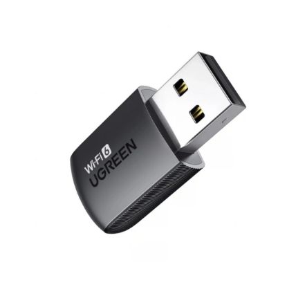 Slika UGREEN AX900 Bežični mrežni adapter, USB 3.0, Dual band, Wi-Fi 6, 900 Mbps brzina, crni