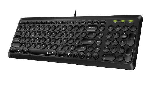 Slika Genius SlimStar Q200, tipkovnica, USB, crna