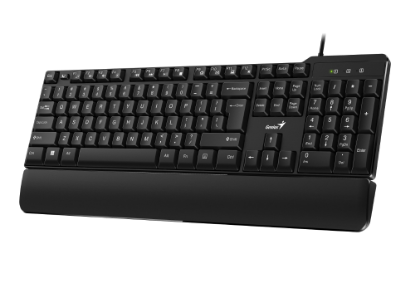 Slika Genius KB-100XP, žična tipkovnica, oslonac, USB