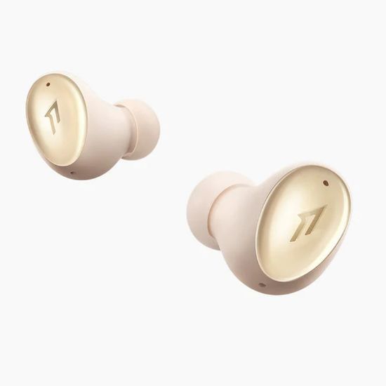 Slika 1MORE ColorBuds 2 TWS In-Ear s mikrofonom, BT5.2, ANC, cVc 8.0, aptX, IPX5, Sound ID App, 24h, zlatne