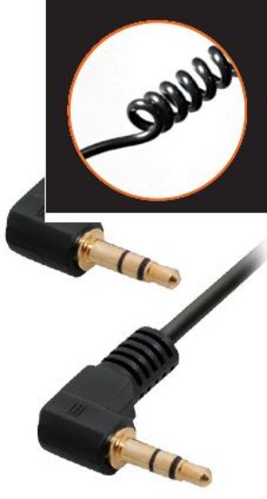 Slika Kabel 3.5mm Jack M/F kutni 1,6 m Transmedia
