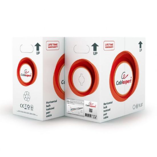 Slika FTP kabel class 5e solid 305 m, Gembird (CU)