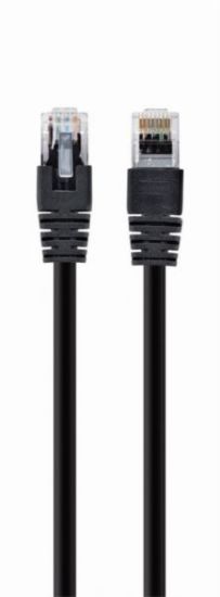 Slika Patch kabel Cat 5e UTP   1.0 m, crni, Gembird