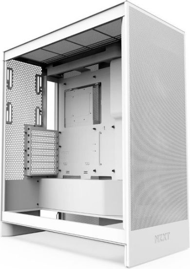 Slika NZXT H7 Flow 2024, bijelo bez napajanja, ATX