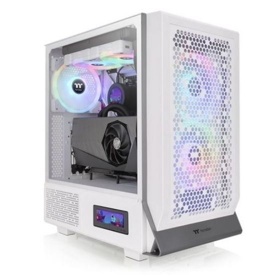 Slika Thermaltake Ceres 300 TG ARGB Mid Tower Chassis Snow