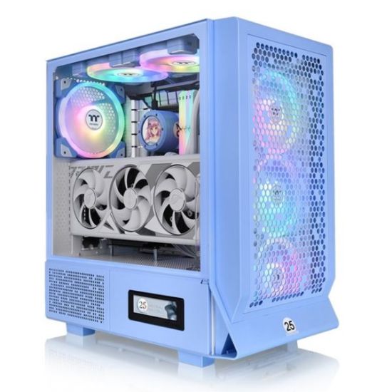Slika Thermaltake Ceres 330 TG ARGB Hydrangea Blue Mid Tower Chassis