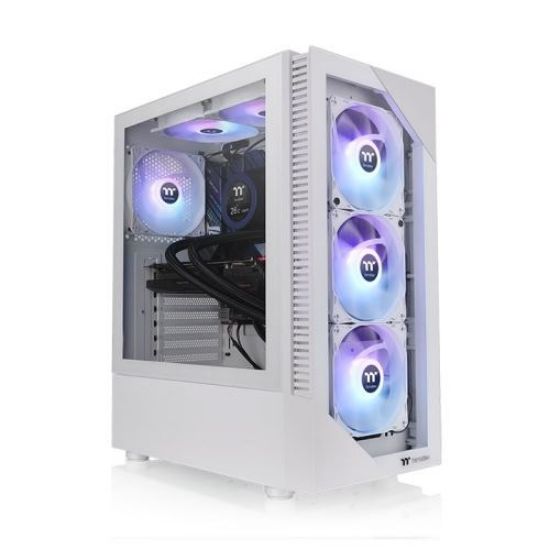 Slika Thermaltake View 200 TG ARGB Snow Mid Tower Chassis