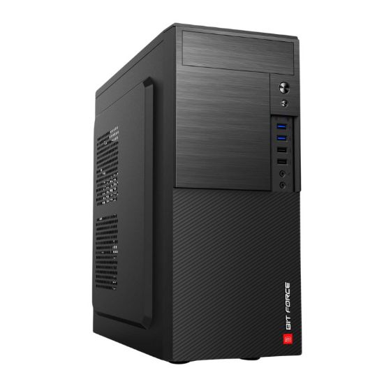 Slika Bit Force BLADE BS-4 v2.0 Midi Tower ATX kućište bez napajanja, crno