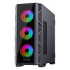 Slika Bit Force GIANT ARGB-TG4 Gaming E-ATX, Full-Tower kućište bez napajanja, crno