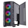 Slika Bit Force GIANT ARGB-TM4 Gaming E-ATX, Full-Tower kućište bez napajanja, crno