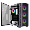 Slika Bit Force GIANT ARGB-TM4 Gaming E-ATX, Full-Tower kućište bez napajanja, crno