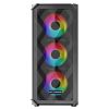 Slika Bit Force PALADIN ARGB-4 Gaming Midi Tower ATX kućište bez napajanja, crno