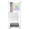 Slika Bit Force SWAN ARGB-4 Gaming Midi Tower ATX kućište bez napajanja, bijelo