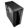 Slika Sharkoon Elite Shark CA200G Tower ATX kućište, bez napajanja, prozirna bočna stranica, RGB, crno
