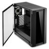 Slika Sharkoon Elite Shark CA200G Tower ATX kućište, bez napajanja, prozirna bočna stranica, RGB, crno