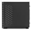 Slika Sharkoon NIGHT SHARK RGB Midi-Tower ATX kućište bez napajanja, prozirna bočna stranica, RGB prednji/stražnji ventilatori 3×120mm, crno