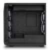 Slika Sharkoon REV200 Midi Tower ATX kućište bez napajanja, prozirna bočna stranica, prednji/stražnji RGB ventilatori 5×120mm, crno