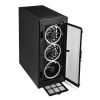 Slika Sharkoon REV300 Midi Tower E-ATX kućište bez napajanja, prozirna bočna stranica, RGB ventilatori prednji 3×140/stražnji 3×120/gornji 1×120, crno