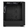 Slika Sharkoon RGB HEX Midi Tower ATX kućište bez napajanja, prozirna bočna stranica, prednji/stražnji/gornji ventilatori 6×120mm, crno